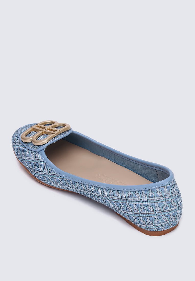 Melanie Comfy Ballerina In BlueShoes - myballerine