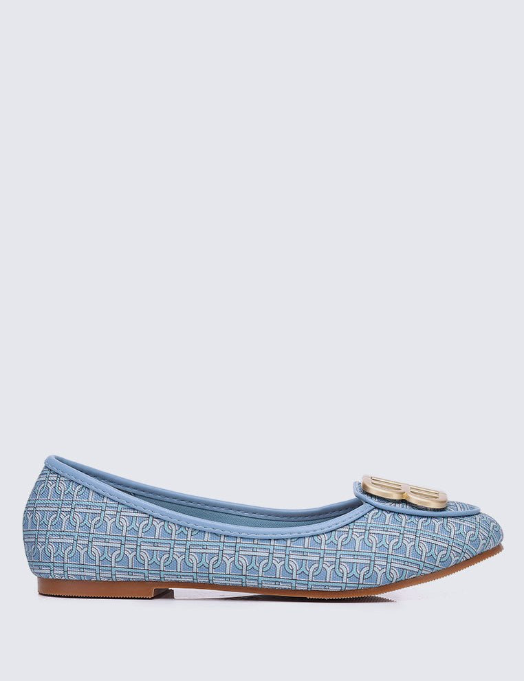 Melanie Comfy Ballerina In BlueShoes - myballerine