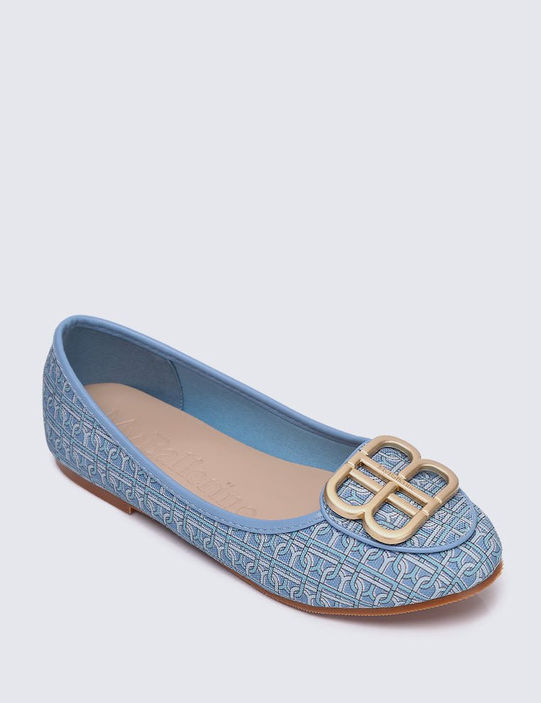 Melanie Comfy Ballerina In BlueShoes - myballerine