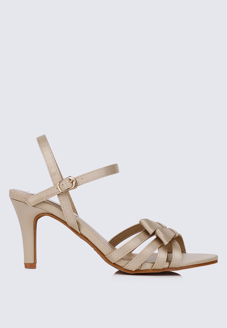 Melissa Comfy Heels In Almond - myballerine