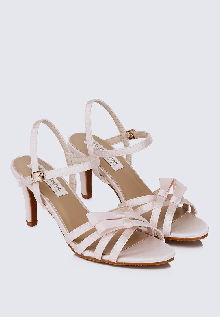 Melissa Comfy Heels In Ivory - myballerine