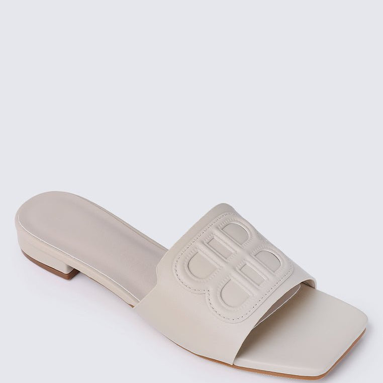 Michelle Comfy Sandals In BeigeShoes - myballerine