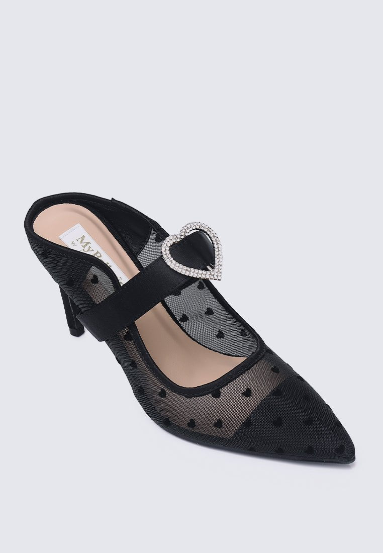 My Beloved Comfy Mules In Black - myballerine