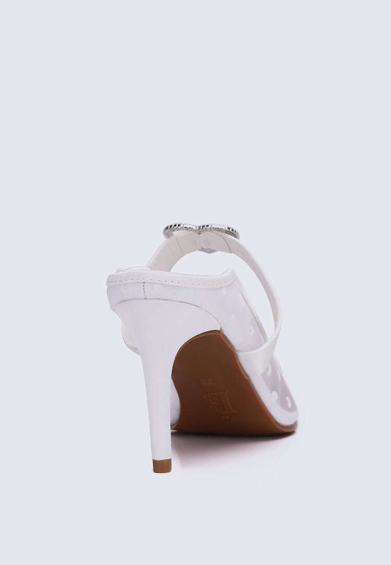 My Beloved Comfy Mules In White - myballerine