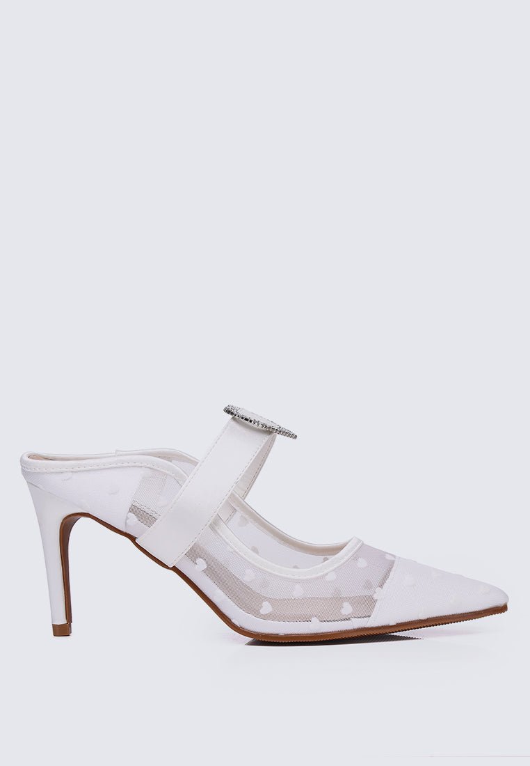 My Beloved Comfy Mules In White - myballerine