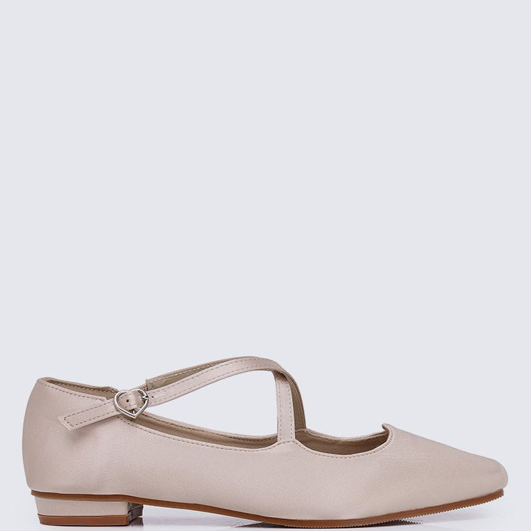 My Sweetheart Comfy Ballerina In Almond - myballerine