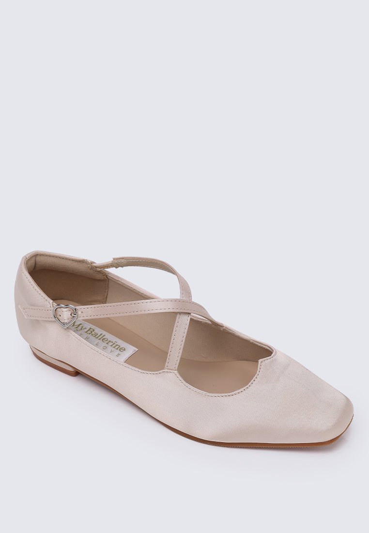 My Sweetheart Comfy Ballerina In Almond - myballerine