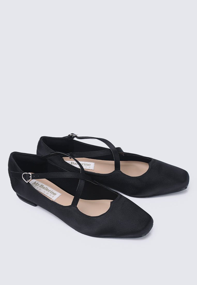 My Sweetheart Comfy Ballerina In Black - myballerine