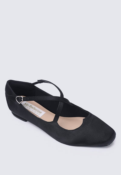 My Sweetheart Comfy Ballerina In Black - myballerine