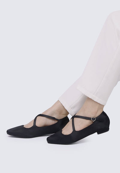 My Sweetheart Comfy Ballerina In Black - myballerine