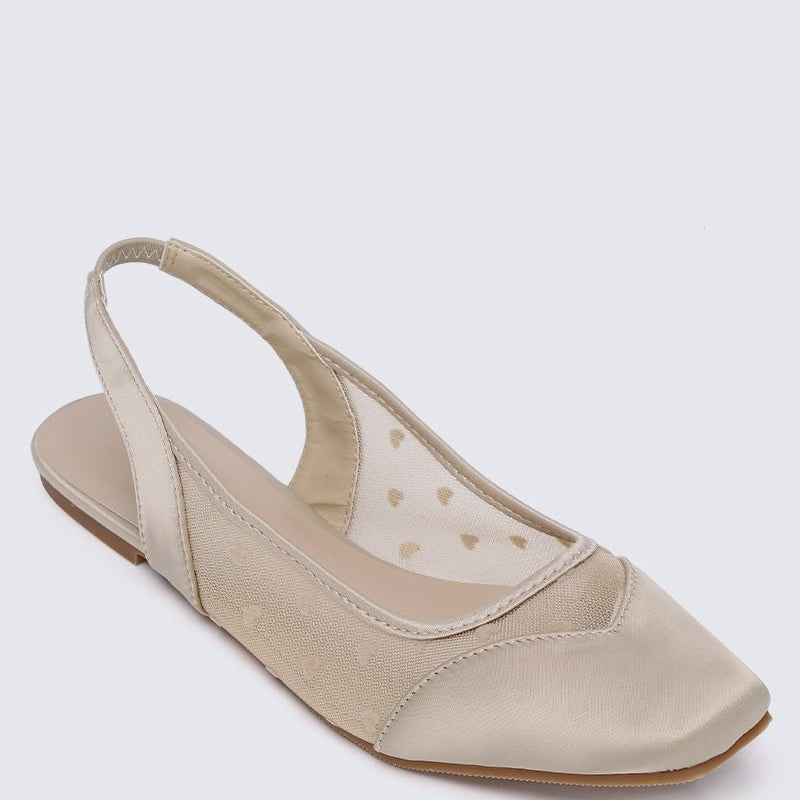 My Valentine Comfy Ballerina In Nude - myballerine