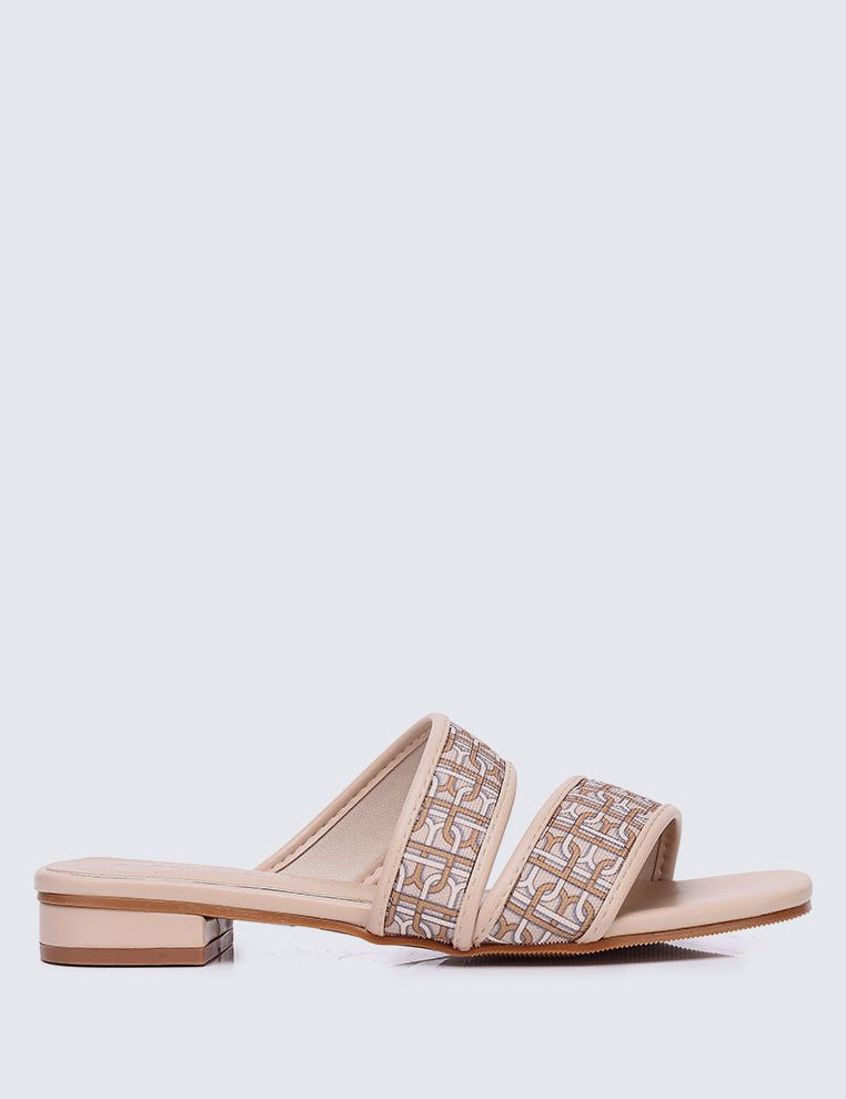 Myra Comfy Sandals In AlmondShoes - myballerine