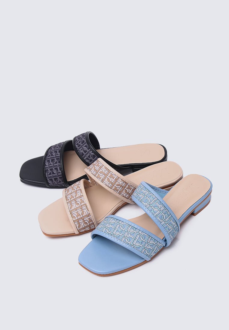 Myra Comfy Sandals In AlmondShoes - myballerine