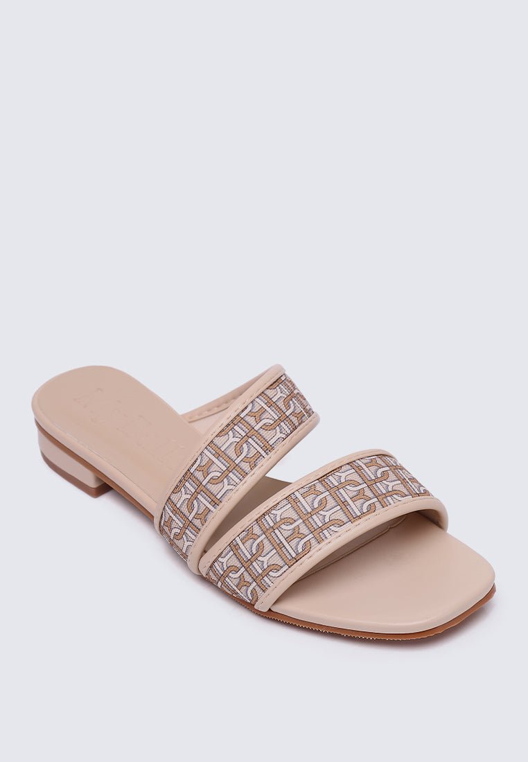 Myra Comfy Sandals In AlmondShoes - myballerine