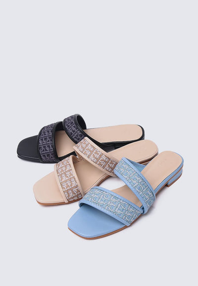 Myra Comfy Sandals In BlackShoes - myballerine