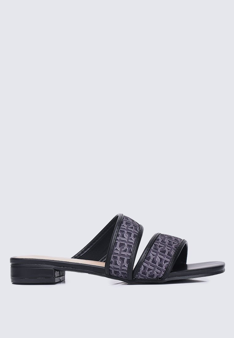 Myra Comfy Sandals In BlackShoes - myballerine