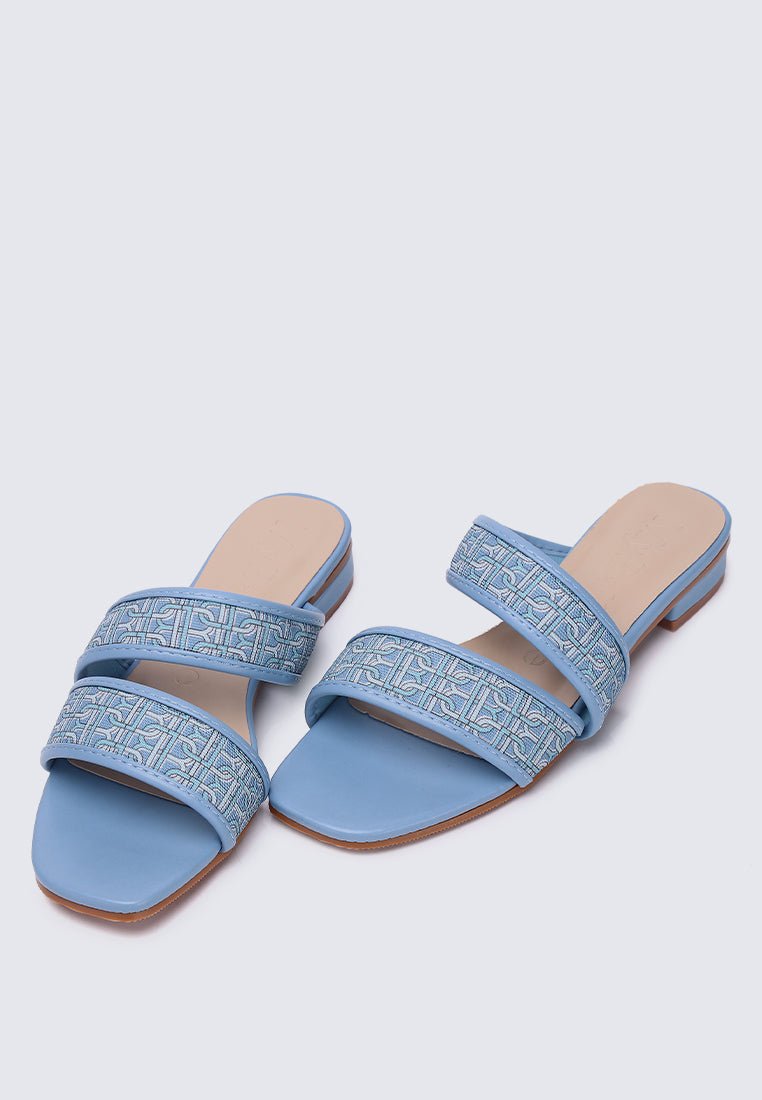 Myra Comfy Sandals In BlueShoes - myballerine