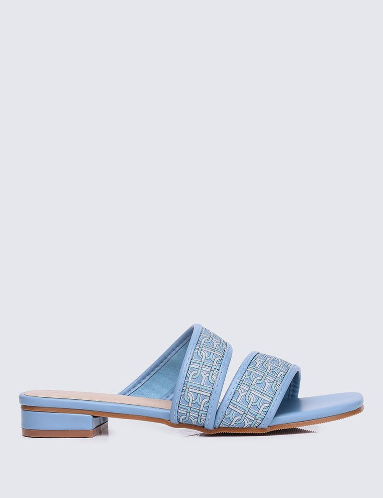 Myra Comfy Sandals In BlueShoes - myballerine