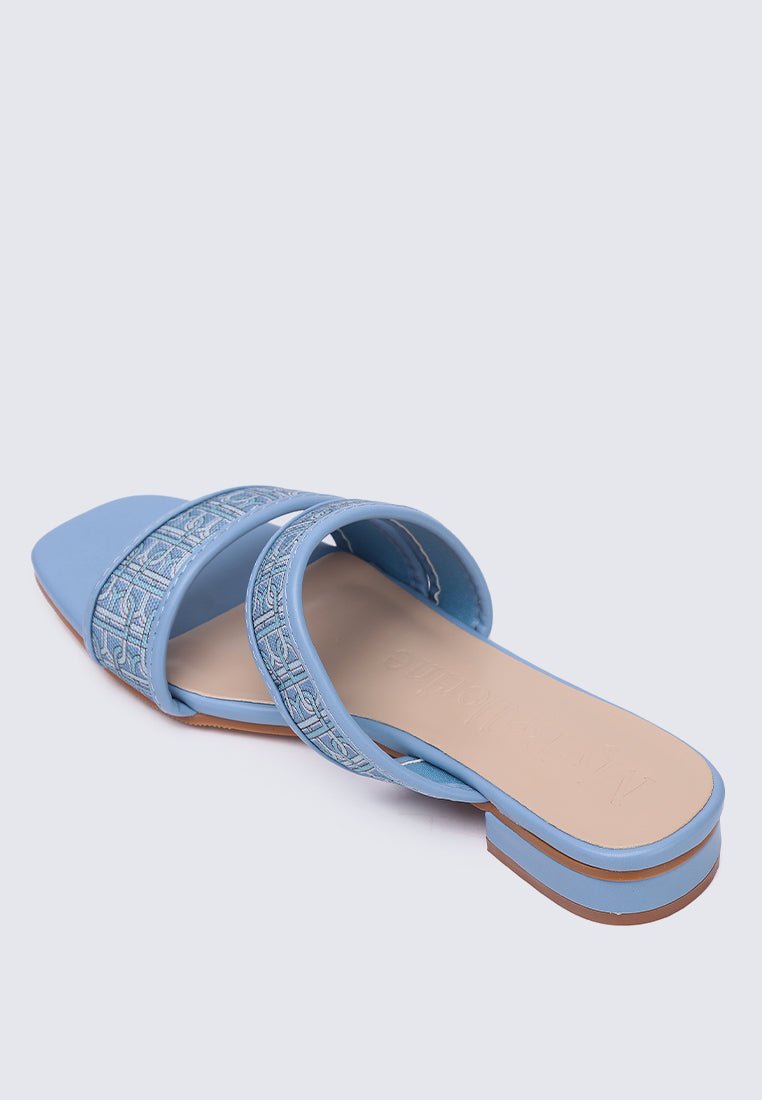 Myra Comfy Sandals In BlueShoes - myballerine