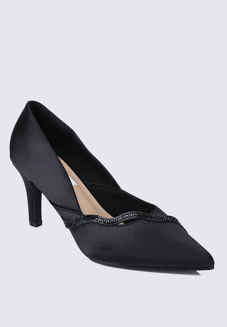 Nicole Comfy Pumps In BlackShoes - myballerine