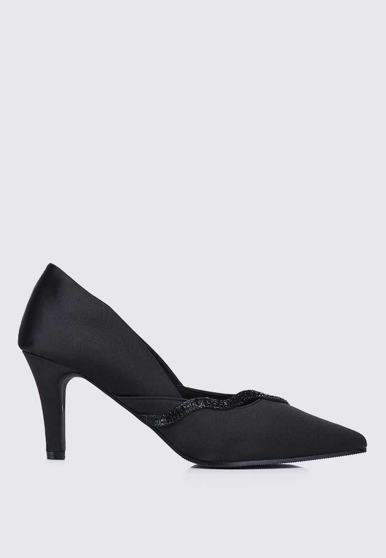 Nicole Comfy Pumps In BlackShoes - myballerine