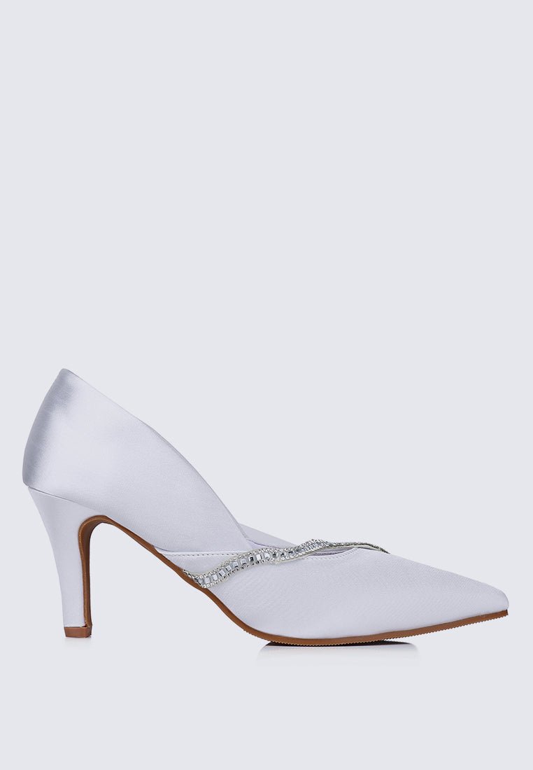 Nicole Comfy Pumps In SilverShoes - myballerine