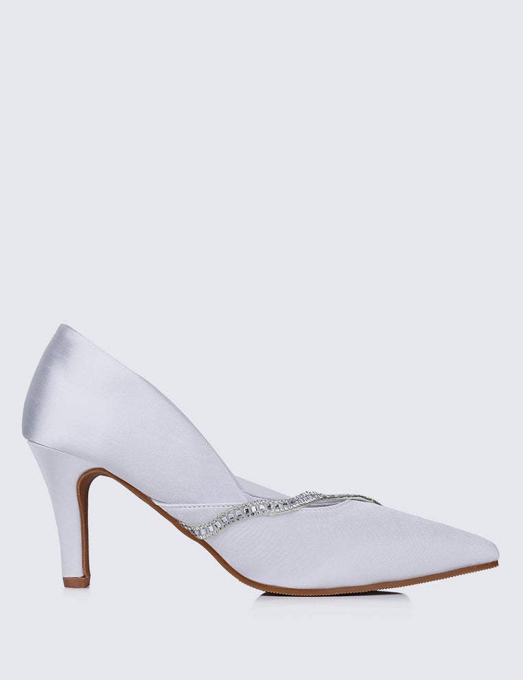 Nicole Comfy Pumps In SilverShoes - myballerine