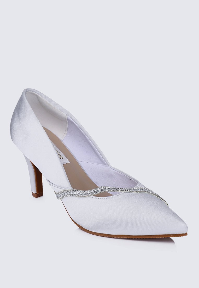 Nicole Comfy Pumps In SilverShoes - myballerine