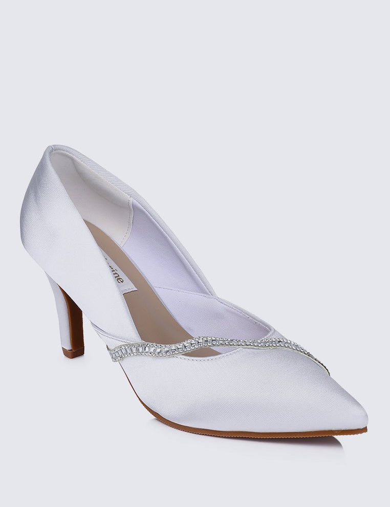 Nicole Comfy Pumps In SilverShoes - myballerine