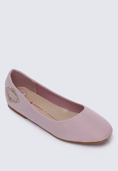 Oh, To Be Loved Comfy Ballerina In BlushShoes - myballerine