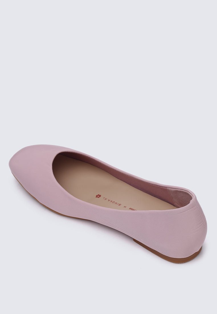 Oh, To Be Loved Comfy Ballerina In BlushShoes - myballerine