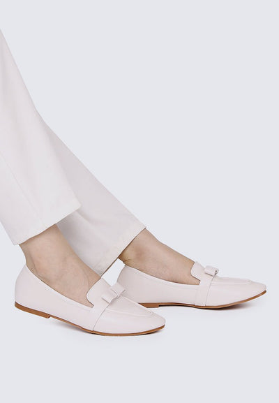 Penelope Comfy Loafers In BeigeShoes - myballerine