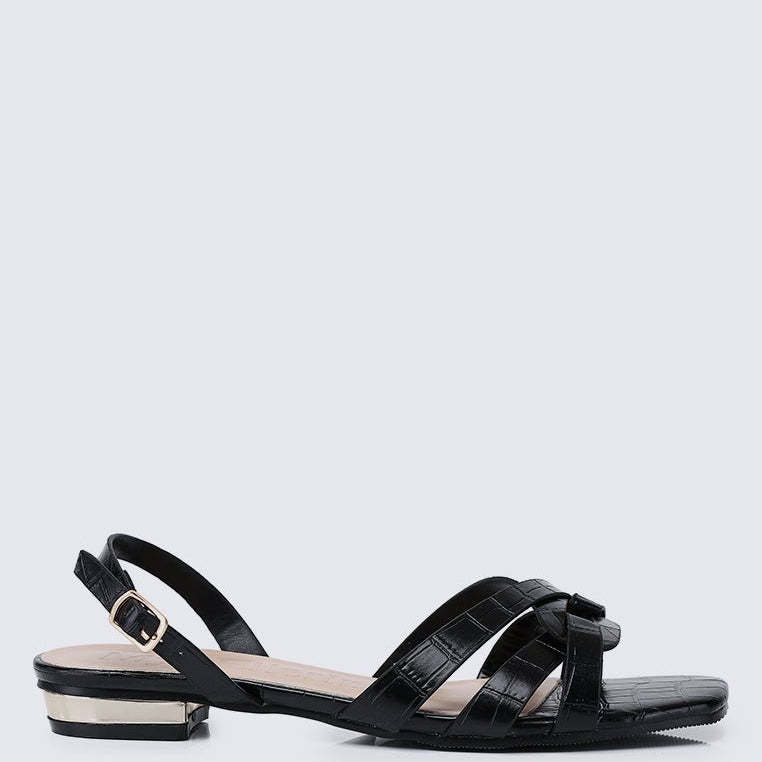 Penny Comfy Sandals In Black - myballerine