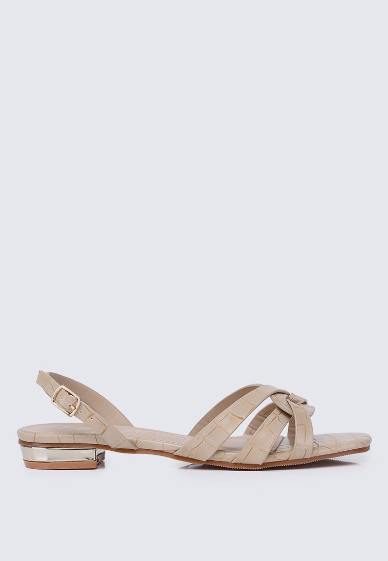 Penny Comfy Sandals In Taupe - myballerine