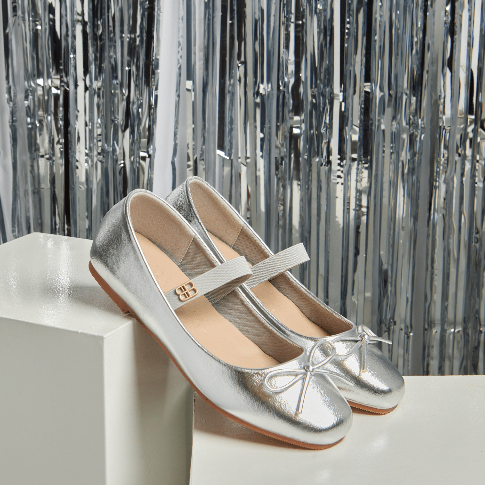 PRE ORDER - Beyonca Comfy Ballerina In SilverShoes - myballerine