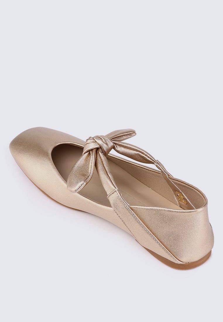 PRE ORDER - Brenee Comfy Ballerina In Rose GoldShoes - myballerine