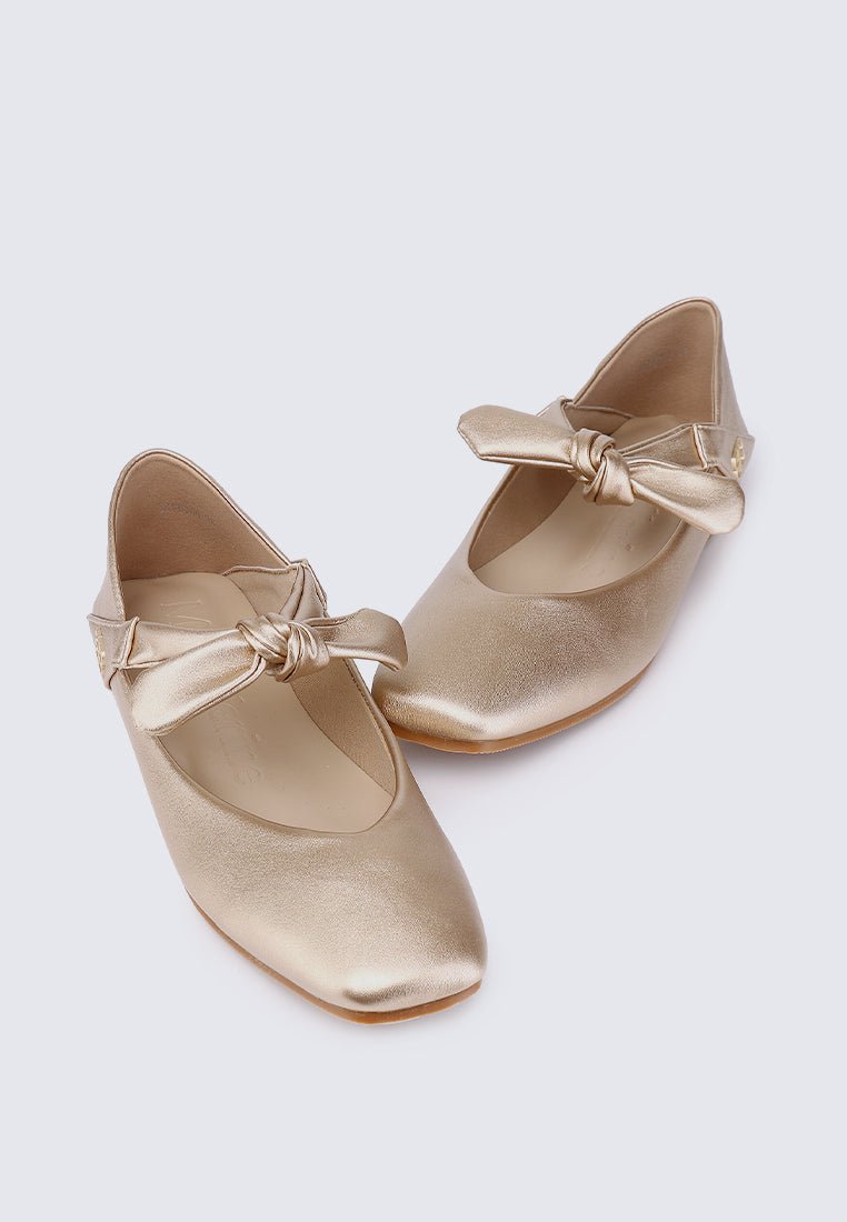 PRE ORDER - Brenee Comfy Ballerina In Rose GoldShoes - myballerine