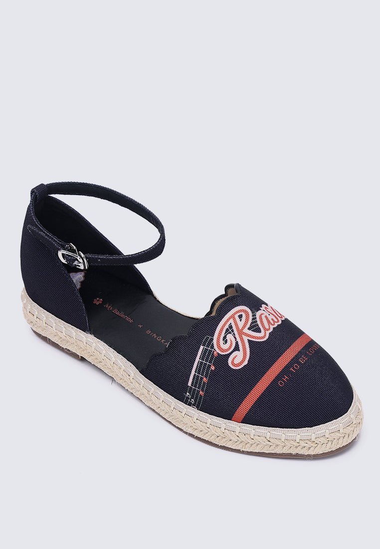 Rasa Sayang Comfy Espadrilles In BlackShoes - myballerine