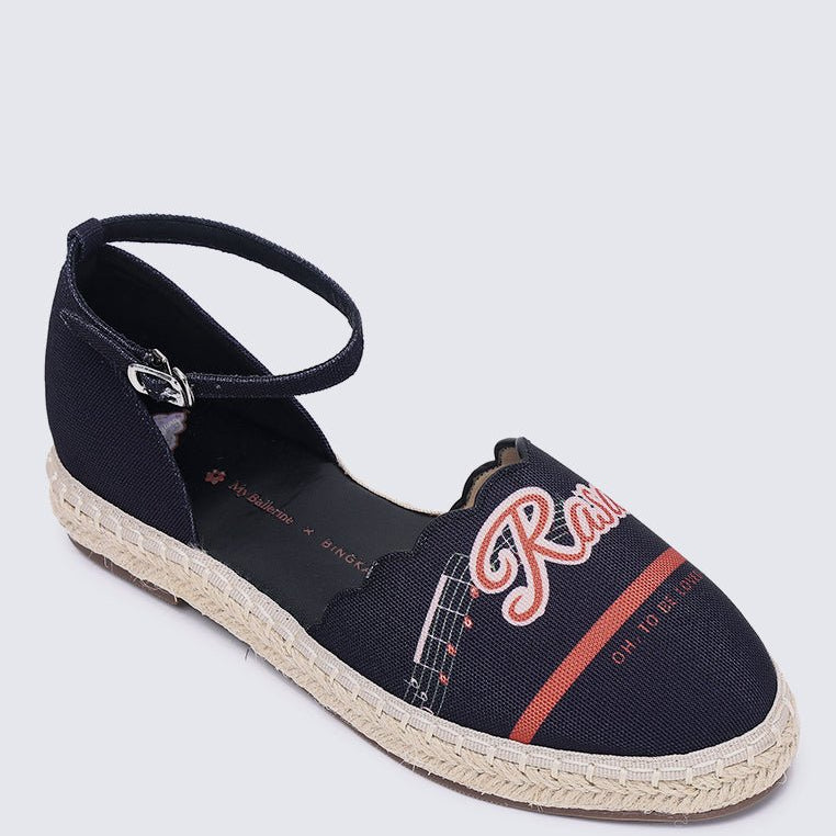 Rasa Sayang Comfy Espadrilles In BlackShoes - myballerine