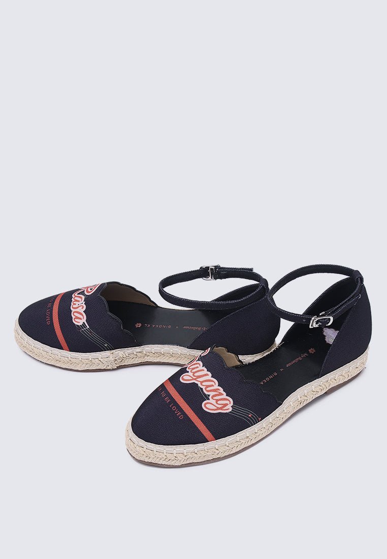 Rasa Sayang Comfy Espadrilles In BlackShoes - myballerine