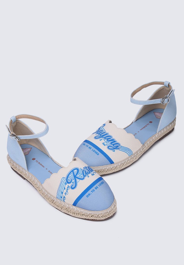 Rasa Sayang Comfy Espadrilles In BlueShoes - myballerine