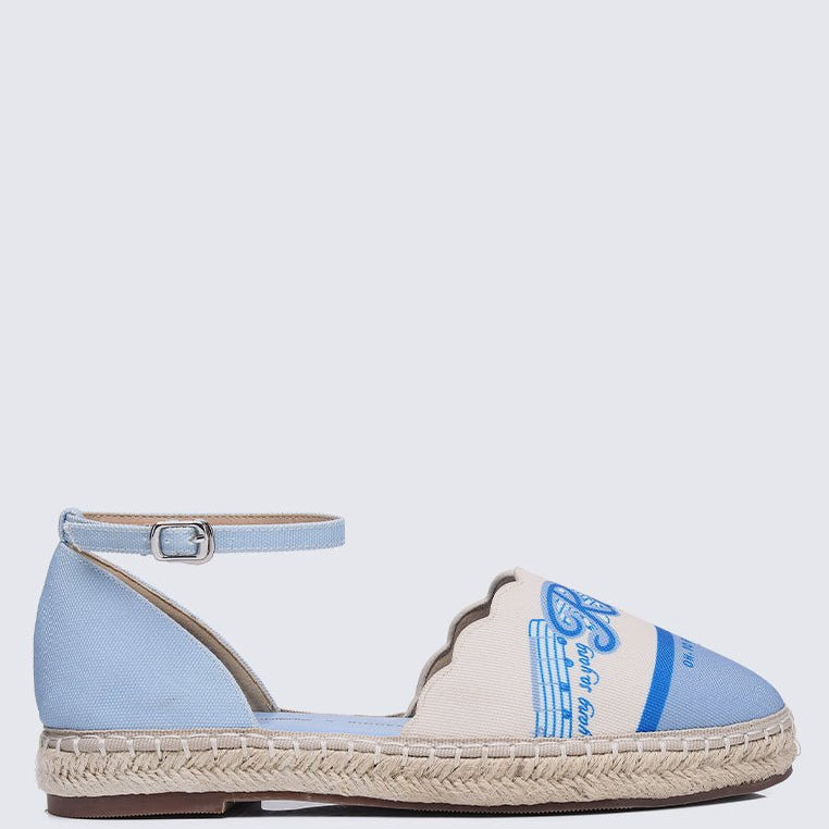 Rasa Sayang Comfy Espadrilles In BlueShoes - myballerine