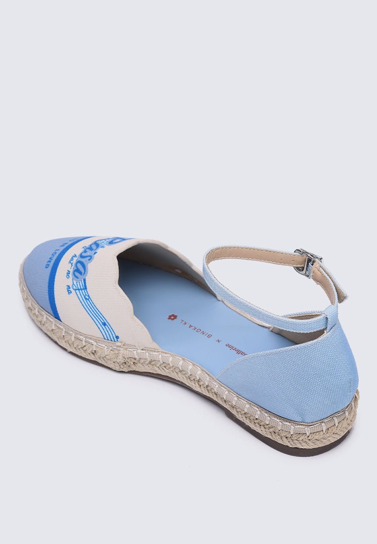 Rasa Sayang Comfy Espadrilles In BlueShoes - myballerine