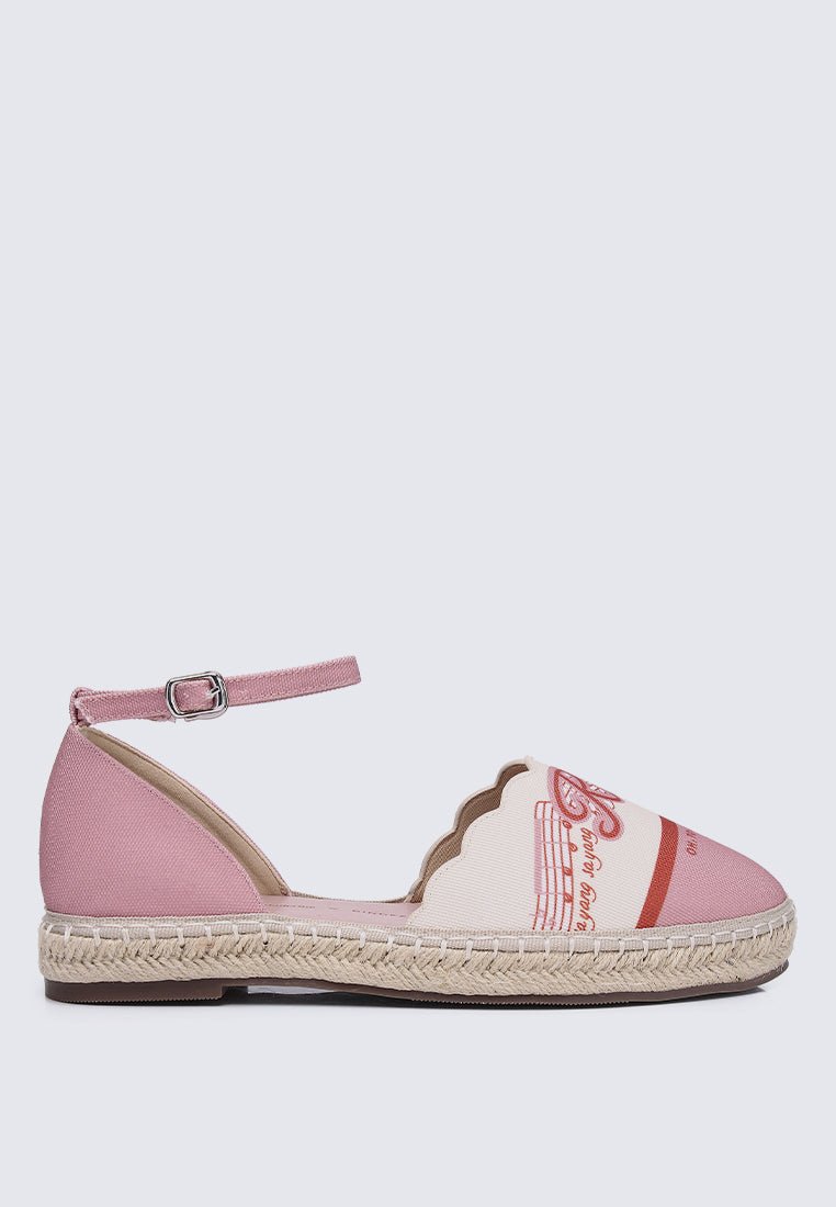 Rasa Sayang Comfy Espadrilles In BlushShoes - myballerine