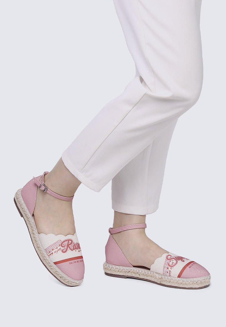 Rasa Sayang Comfy Espadrilles In BlushShoes - myballerine