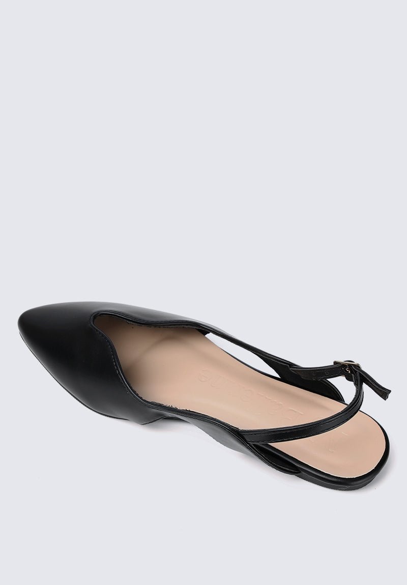 Riley Comfy Ballerina In BlackShoes - myballerine