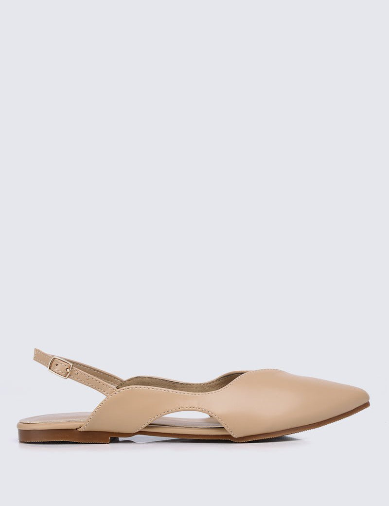 Riley Comfy Ballerina In NudeShoes - myballerine