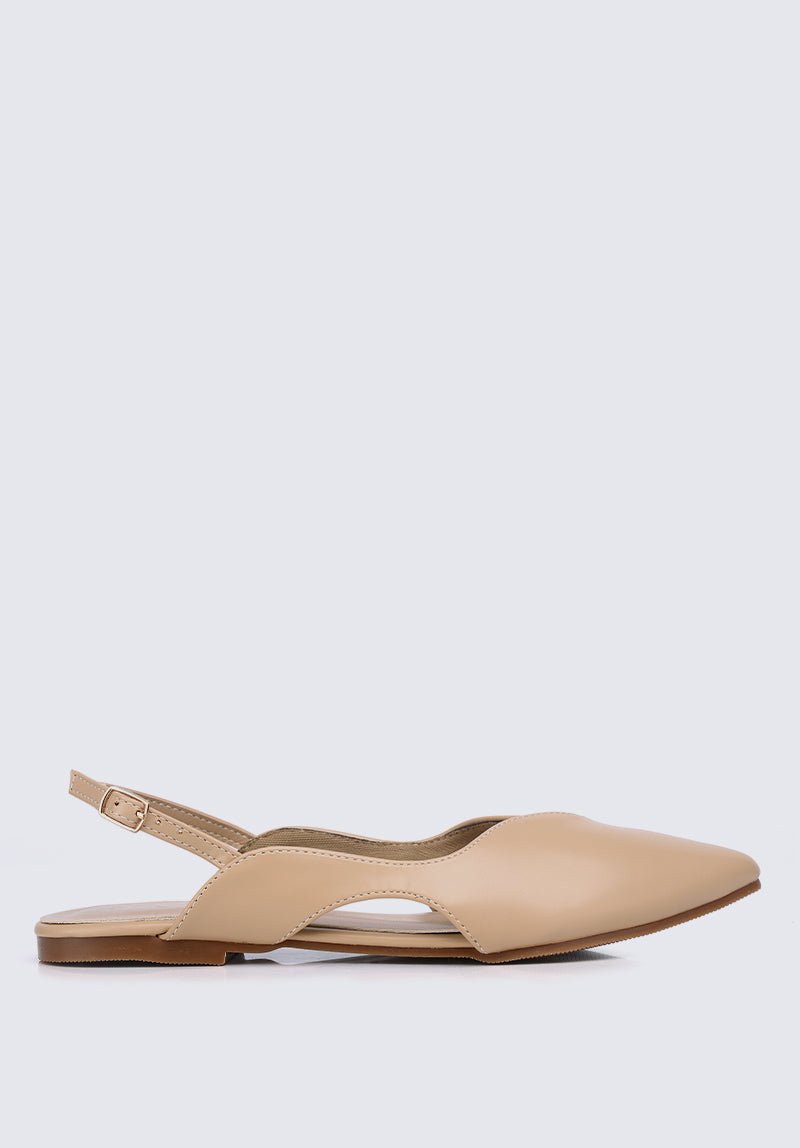 Riley Comfy Ballerina In NudeShoes - myballerine