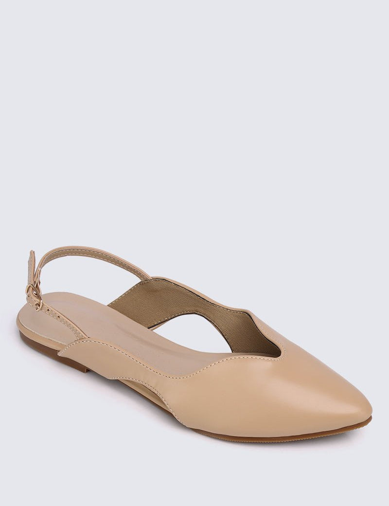 Riley Comfy Ballerina In NudeShoes - myballerine