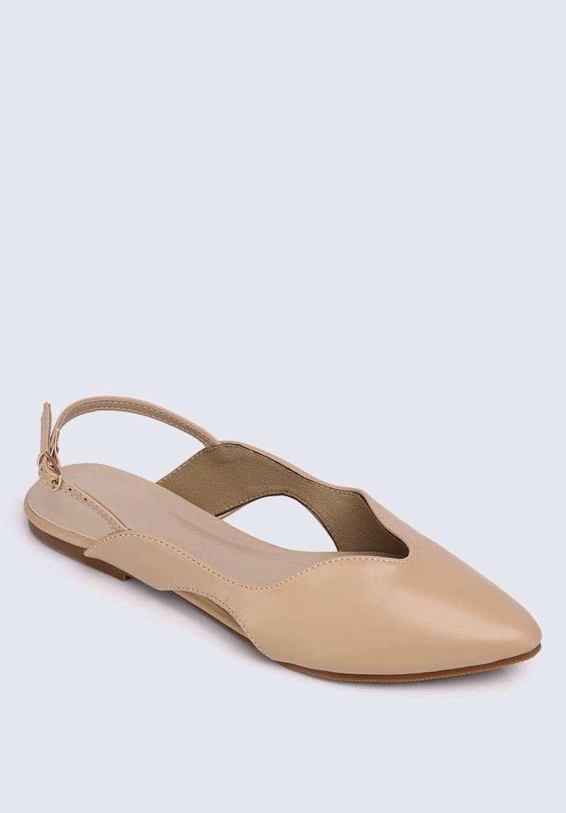 Riley Comfy Ballerina In NudeShoes - myballerine